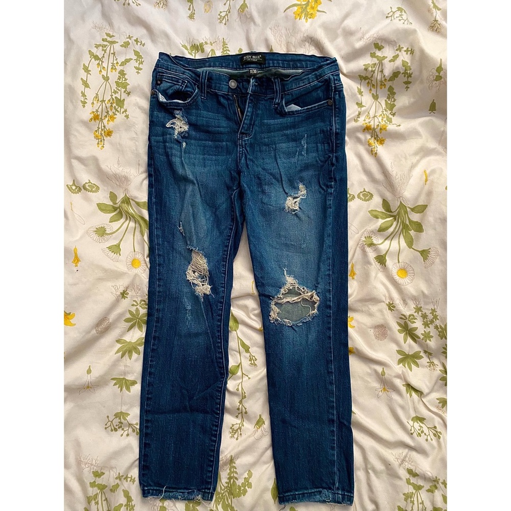 judy blue mid-rise skinny jeans